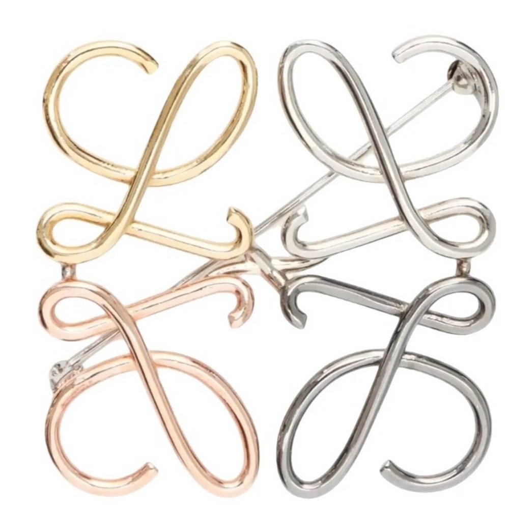 Loewe Anagram Pin & Brooch
